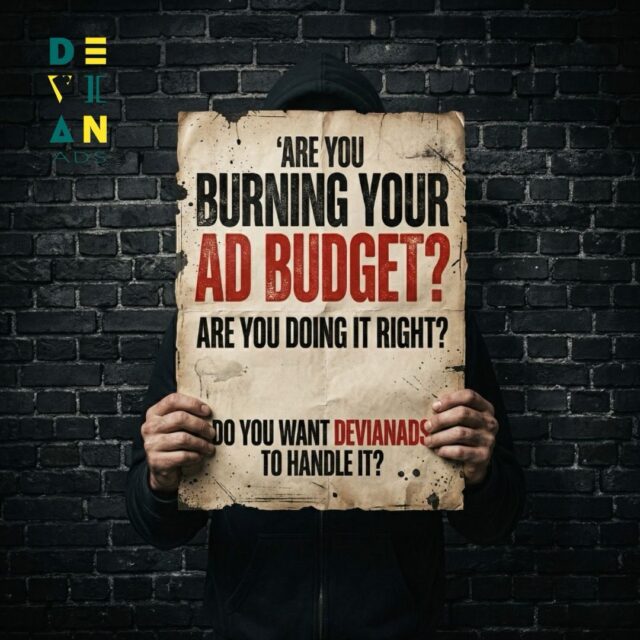 Your budget shouldn’t go up in smoke. 
💨Most businesses treat their ad budget like a campfire—they just keep throwing money in and hoping for warmth. At DevianAds, we prefer a precision engine.

If you aren’t seeing the ROI you deserve, it’s time to stop the burn and start the build.

👉 DM us to audit your current strategy.
.
.
.
#digitalmarketing #socialmedia #contentcreator #paidpromote #graphicdesign