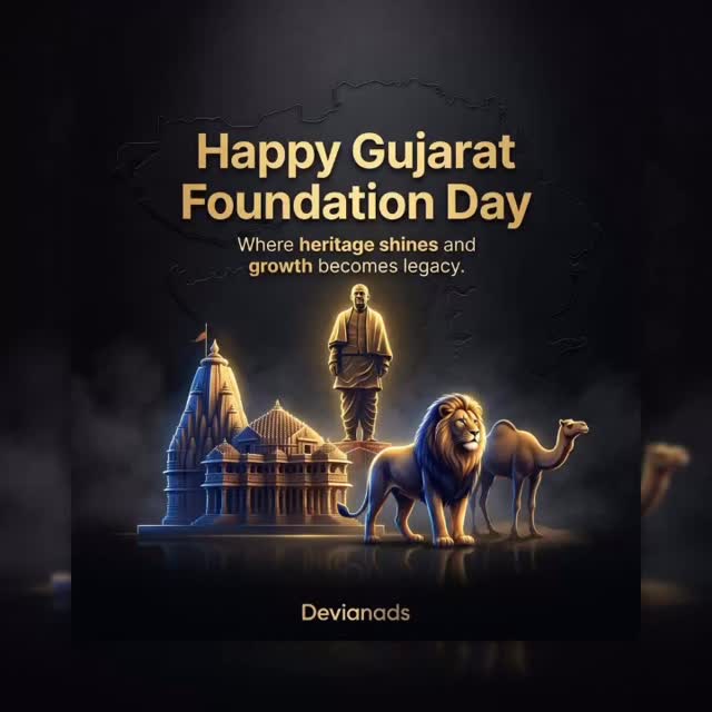Where tradition meets innovation, and every step forward honors a rich legacy.
From timeless heritage to unstoppable growth — Gujarat inspires it all.
.
.
.
#Gujaratday #socialmedia #digitalgrowth #proudgujarati #contentcreator